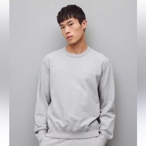 Reigning Champ Light Gray Crewneck Sweater Size Small